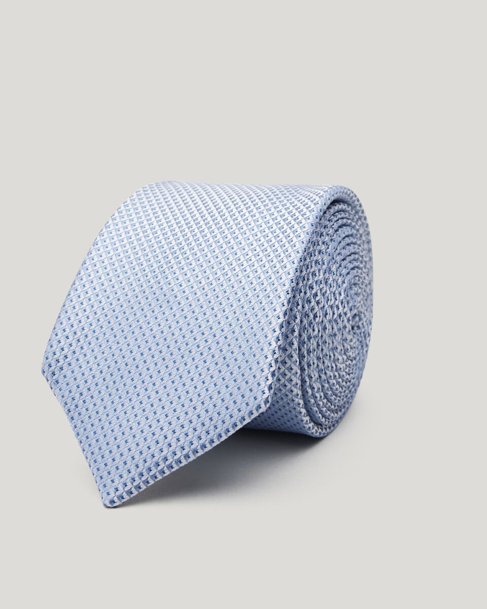 Tri Yarn Silk Tie, Light Blue, hi-res